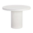 Sunpan Nicolette Dining Table White 40''/50''