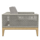 Sunpan Salerno Armchair - Gracebay Grey / Palazzo Taupe
