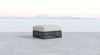 Sunset West Milano Ottoman with Cushion