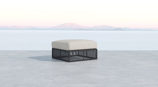 Sunset West Milano Ottoman with Cushion