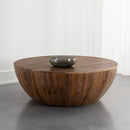 Sunpan Kinsley Coffee Table Small Dark Brown / Grey / Natural