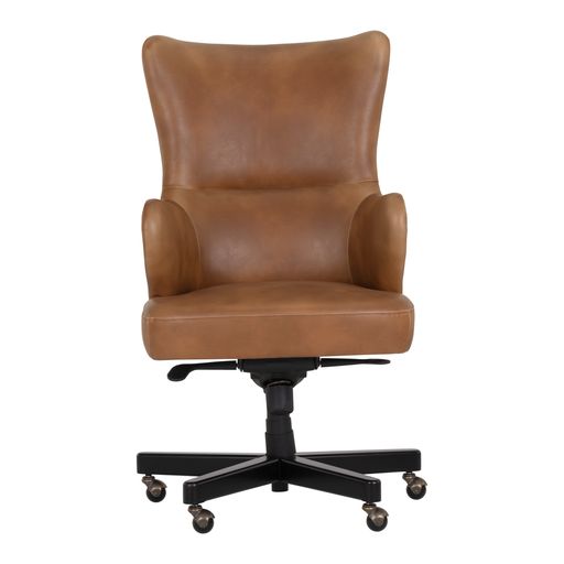 Sunpan Hubert Office Chair - Tobacco Tan
