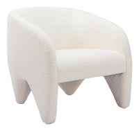 Zuo Modern Lopta Accent Chair in White