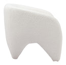 Zuo Modern Lopta Accent Chair in White