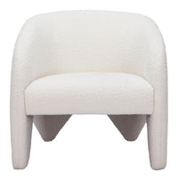 Zuo Modern Lopta Accent Chair in White