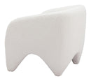 Zuo Modern Lopta Accent Chair in White