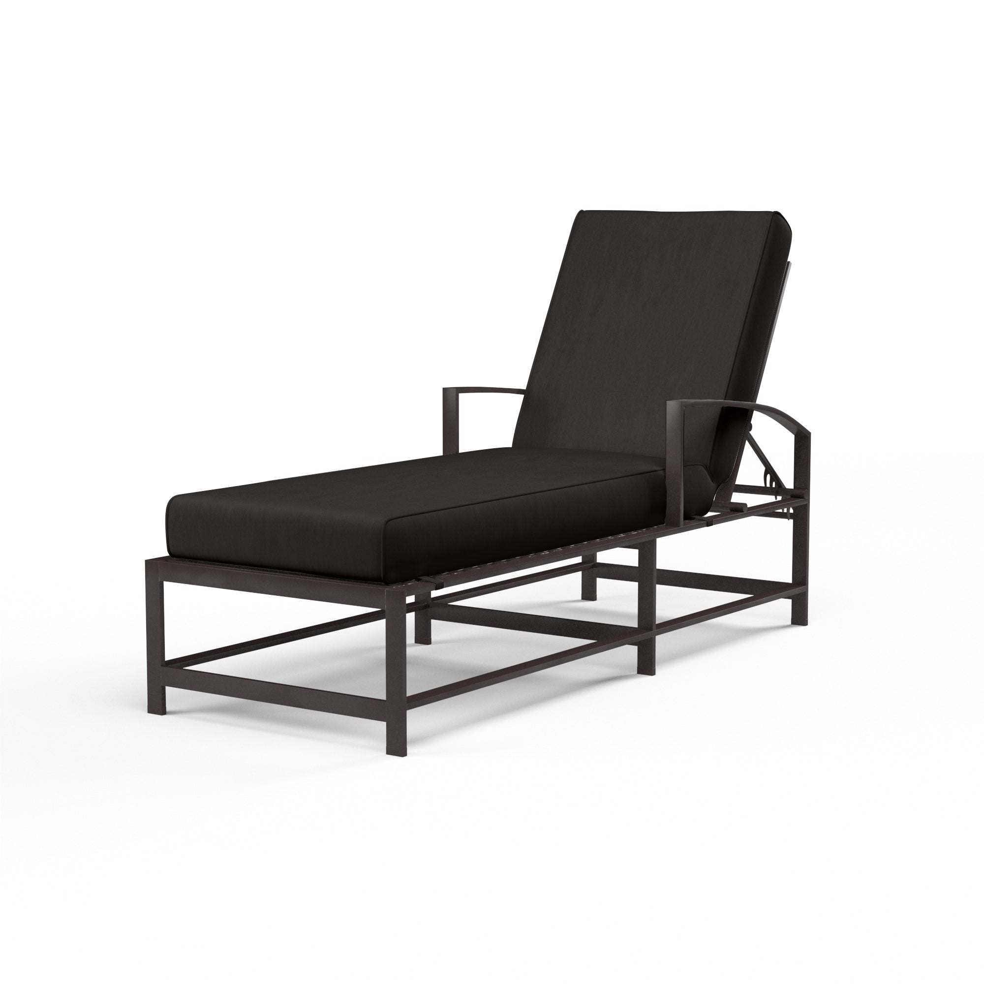 Sunset West La Jolla Aluminum Chaise with Cushion