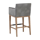 Sunpan Lionel Barstool - Bravo Metal