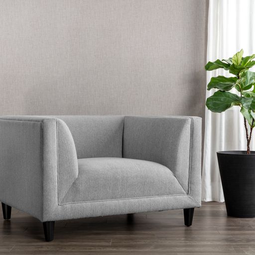 Sunpan Sanders Armchair Liv Dove / Liv Pearl
