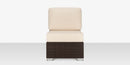 DecoScapes Lucaya Armless Chair with Standard Cushion