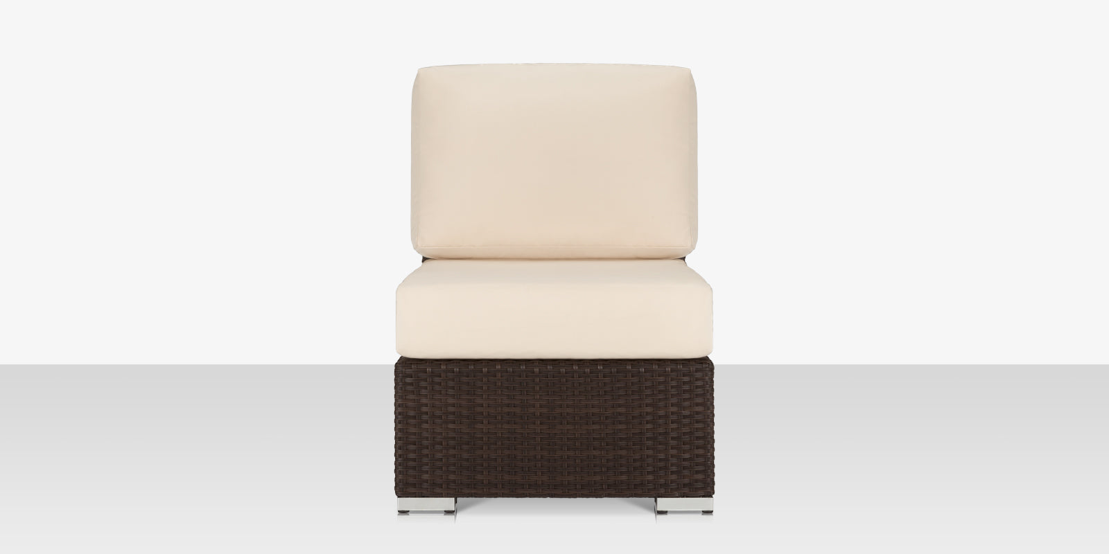 DecoScapes Lucaya Armless Chair with Standard Cushion