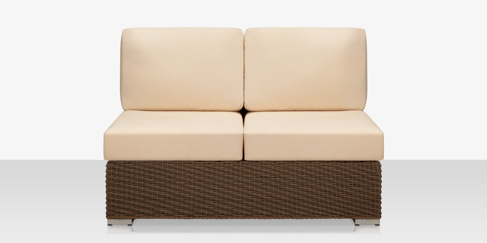 DecoScapes Lucaya Armless Loveseat With Standard Cushion