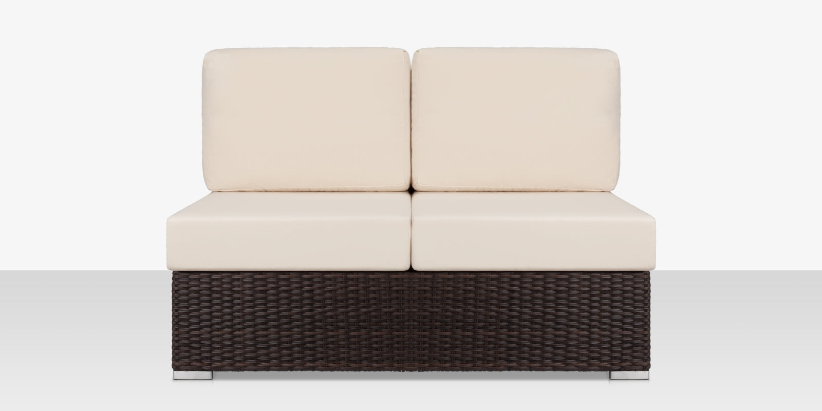 DecoScapes Lucaya Armless Loveseat With Standard Cushion