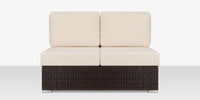 DecoScapes Lucaya Armless Loveseat With Standard Cushion