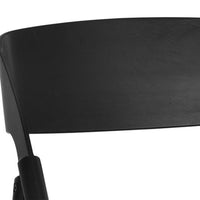 Sunpan Ronny Folding Dining Chair - Black / Walnut