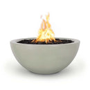 The Outdoor Plus Luna 38" Concrete Fire Pit - Match Lit