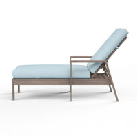 Sunset West Laguna Aluminum Chaise Lounge with Cushion