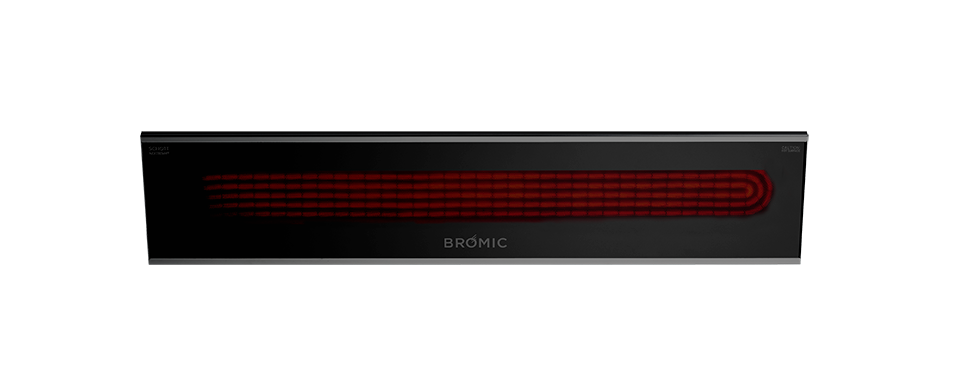 Bromic Platinum Smart-heat Electric 2300w Black/White Heater