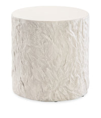 Sunset West Antique Stone End Table, Square / Round