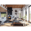 Amantii Lynwood W76 - Cast Iron Wood Burning Stove
