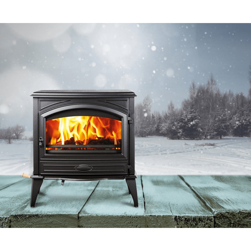 Amantii Lynwood W76 - Cast Iron Wood Burning Stove