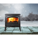 Amantii Lynwood W76 - Cast Iron Wood Burning Stove