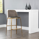 Sunpan Dover Barstool in Bravo Portabella-Sparrow Grey / Napa Stone-Polo Club Stone