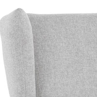 Sunpan Kasen Lounge Chair Belfast Heather Grey / Belfast Navy