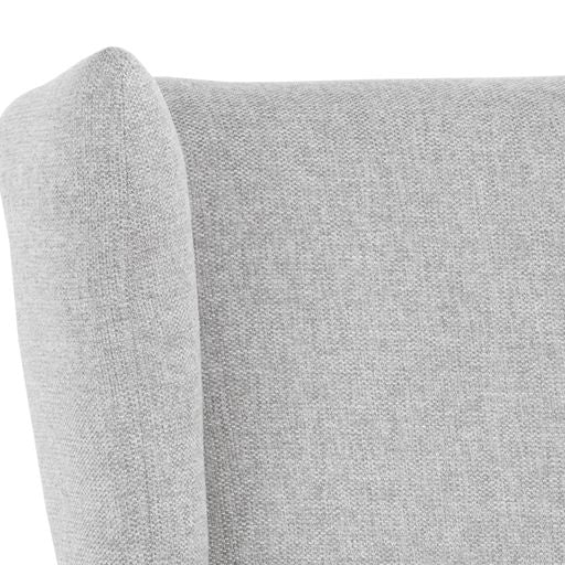 Sunpan Kasen Lounge Chair Belfast Heather Grey / Belfast Navy