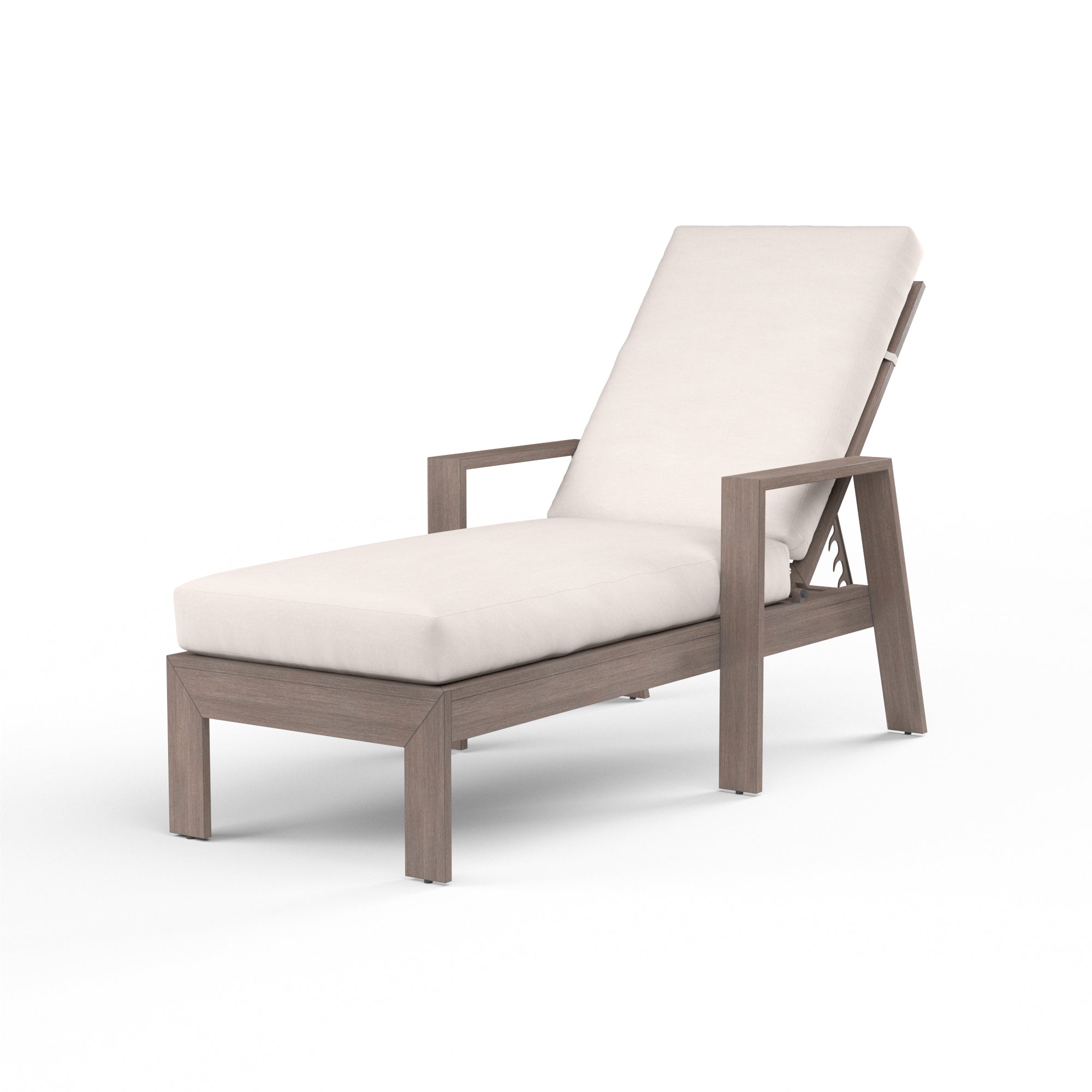 Sunset West Laguna Aluminum Chaise Lounge with Cushion