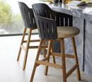 Cane-Line Choice Counter Chair Base with 4 Legs INDOOR/OUTDOOR
