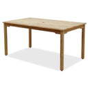 International Home Miami Amazonia Oosterdam 5 Piece Teak Rectangular Patio Dining Set