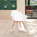 International Home Miami Amazonia Charlotte 7 Piece Teak Rectangular Patio Dining Set