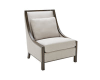 Sunpan Massimo Lounge Chair - Linen/Metropolis Blue/Moss Green/Polo Club Stone/Overcast Grey