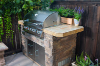 Bull BBQ Master Q Outdoor Kitchen & Stainless Steel Grill