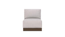 Azzurro Living Maui Armless Chair With Fawn Cushion