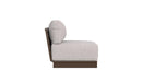 Azzurro Living Maui Armless Chair With Fawn Cushion