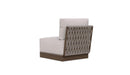 Azzurro Living Maui Armless Chair With Fawn Cushion