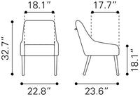 Zuo Modern Maxine Dining Chair