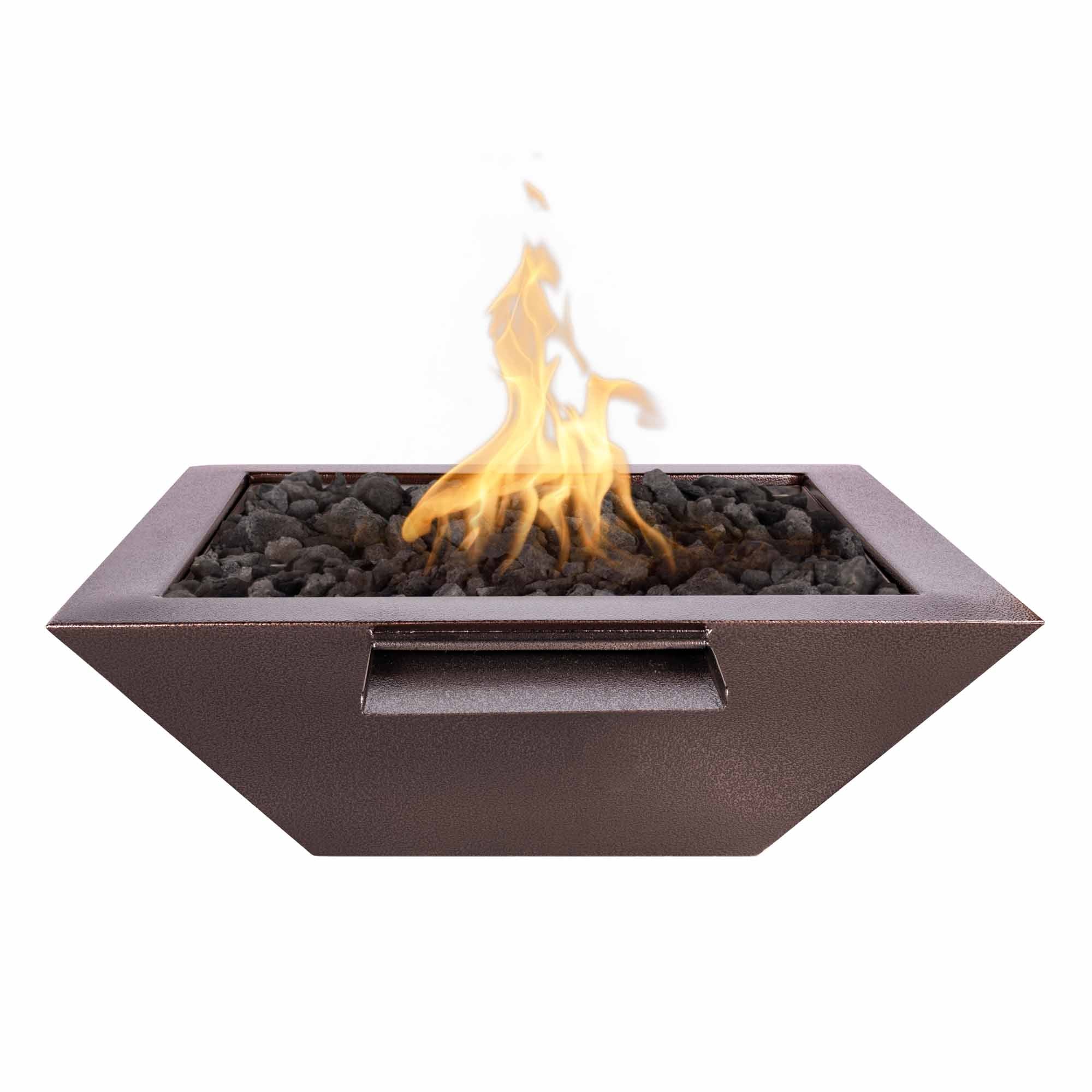 The Outdoor Plus Maya Powder Coated Fire & Water Bowl
