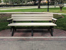 Polly Products Monarque Backed Bench