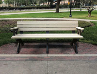 Polly Products Monarque Backed Bench