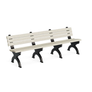 Polly Products Monarque Backed Bench