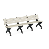 Polly Products Monarque Backed Bench