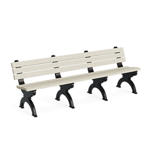 Polly Products Monarque Backed Bench