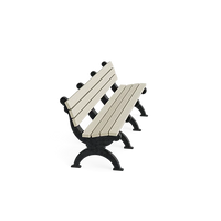 Polly Products Monarque Backed Bench