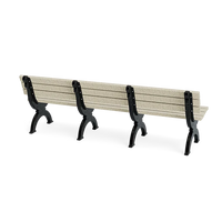 Polly Products Monarque Backed Bench