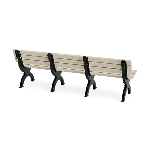 Polly Products Monarque Backed Bench