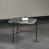 Sunpan Saunders Coffee Table Top Green / White Marble