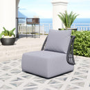 Zuo Modern Mekan Accent Chair in Gray